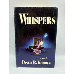Whispers Dean R. Koontz 1980 Hardcover Thriller Pre-Owned - Good